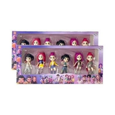 Imagem de Boneca Anime KPop Caçadora De Demônios Rumi Mira Zoi Máscara De Vinil 