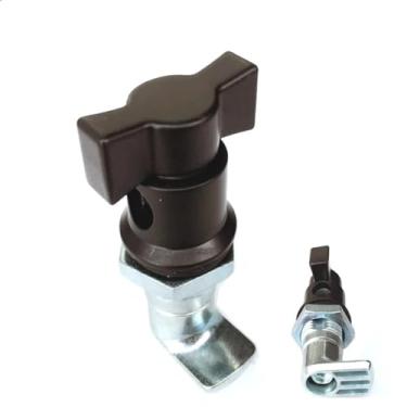 Imagem de Trava de câmera com alça sem chave para armário ao ar livre, máquina de venda automática, trava de caixa de ar, 1 peça