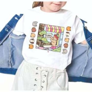 Imagem de Camiseta Unissex bob 100 % Algodao aesthetic - Bobbie Goods, Branco, 6