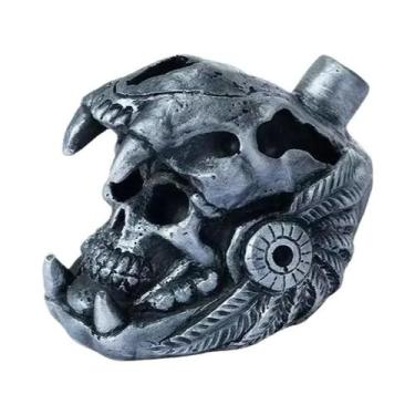 Imagem de Apito Realista Estilo Asteca Para Halloween, Dia Da Mentira, Dia Dos N