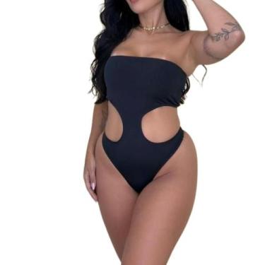 Imagem de Body Maiô Suplex Bustiê Decotado Verão Blogueira - Mi Amore, Sortida, 