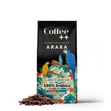 Imagem de Café Especial Torrado Em Grãos 100% Arábica Coffee Mais Arara - 250g