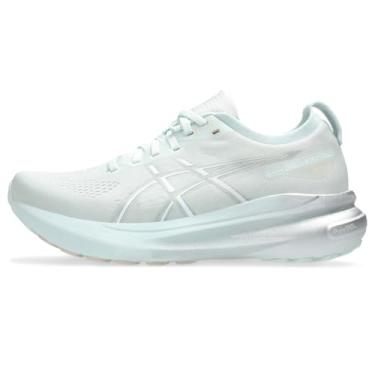 Imagem de ASICS Tênis de corrida feminino Gel-Kayano 31, Pure Aqua/Pure Silver, 37
