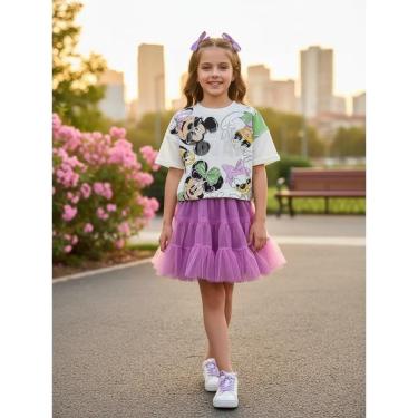 Imagem de Blusa Minnie Mickey Margarida e Pato Donald Animê-Feminino