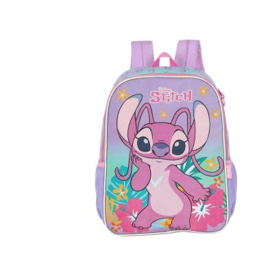 Imagem de Mochila E Estojo Infantil Stitch Escolar Volta Aula-luxcel-Unissex