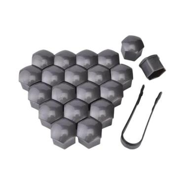 Imagem de Tampas De Proteção Para Porcas De Roda De Carro Antiferrugem 20 Peças,