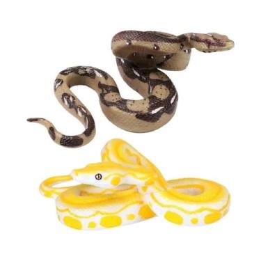 Imagem de Cobra De Borracha Realista, Brinquedo De Cobra Falsa, Figura De Ação D