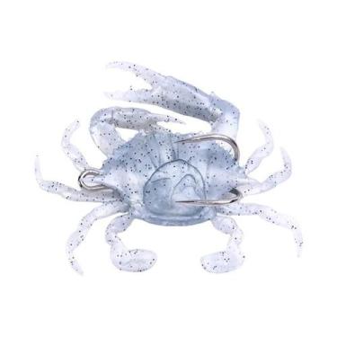 Imagem de Isca De Caranguejo Simulada Em 3D De 8cm Com Gancho, Conjunto De 3 Peç