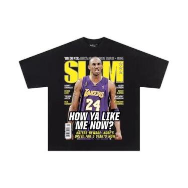 Imagem de Camiseta Masculina Oversized De Algodão Com Estampa De Estrela Do Basq