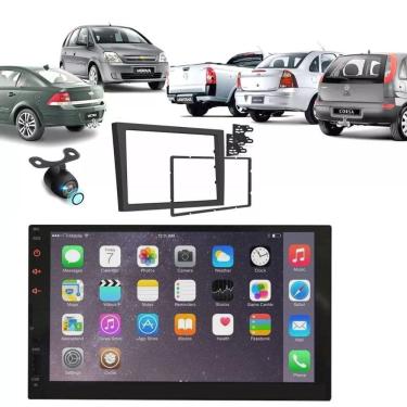 Imagem de Central Multimídia Mp5 2 Din Vectra Gt-x Câmera Ré Tela