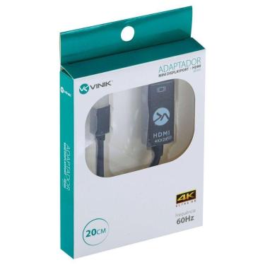 Imagem de Adaptador Mini Displayport 1.2v X Hdmi Ativo 4k 20cm