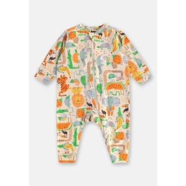 Imagem de Macacão para Bebê Menino em Suedine Up Baby-Masculino