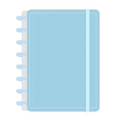 Imagem de Caderno Inteligente A5 B5 Capa Dura 80 Folhas Pautadas Personalizado Caderneta Caderno de Anotações Cadernos Caderno Anotações Alternativa Fichario A5 Planner Diário (azul,B5)
