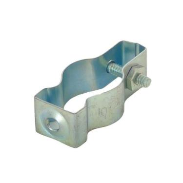 Imagem de Abraçadeira 1" Tipo D com Parafuso  Aço Carbono Zincado, 1, 1/2"