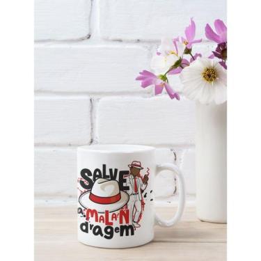 Imagem de Caneca Personalizada SALVE A MALANDRAGEM - 325ml - ABRAKADABRA33