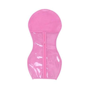 Imagem de Bolsa De Armazenamento Para Perucas De 60cm Em Tecido Não Tecido Com C