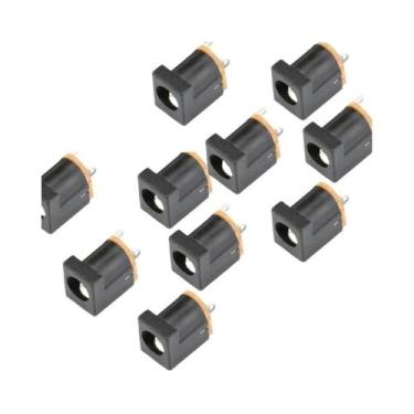 Imagem de Conectores Adaptadores De Tomada De Energia DC Macho E Fêmea Para Mont