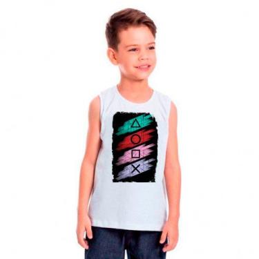 Imagem de Camiseta PLAYSTATION Games Jogos Moda Infantil Roupa Criança 01 - DESI