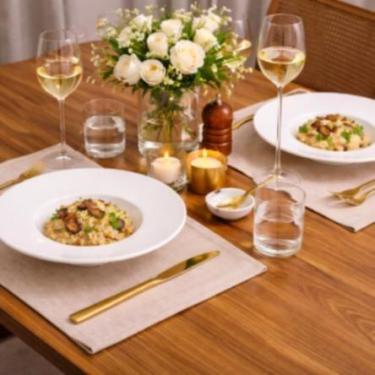 Imagem de 2 Pratos De Risoto Oxford Tipo Chapéu 30,5Cm Em Porcelana Branco Sofis