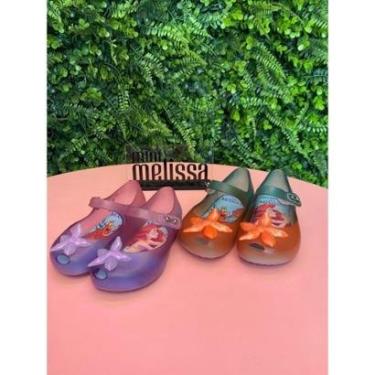 Imagem de Sapatilha Pequena Sereia Mini Melissa Disney Original-Feminino