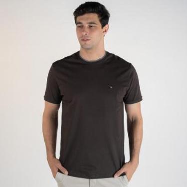 Imagem de Camiseta Aramis Friso Marrom-Masculino