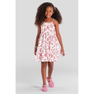 Imagem de Vestido infantil menina florido Brandili