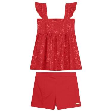 Imagem de Conjunto infantil menina de flores Mundi