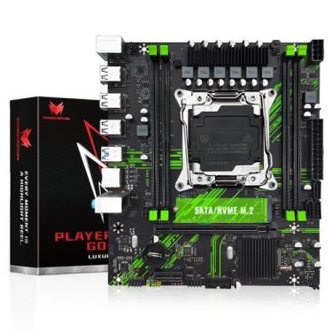 Imagem de Placa-mãe SHANGZHAOYUAN X99 PR9 LGA 2011-3 para Intel Xeon