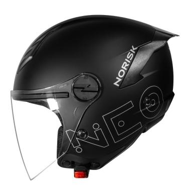 Imagem de Capacete Norisk Neo Monocolor Preto Fosco-Masculino