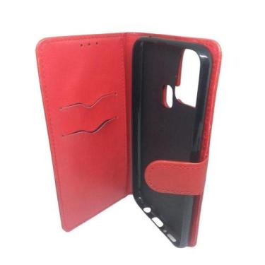 Imagem de Capa Capinha Carteira Para Samsung Galaxy M31 Vermelha - R&M ACESSORIO