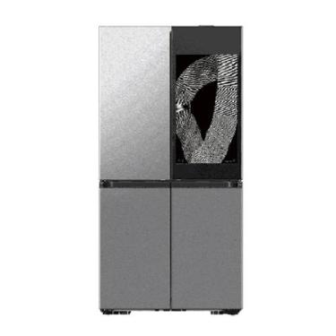 Imagem de Refrigerador samsung 4 portas bespoke 699l rf29 em aço inox 220v rf29d