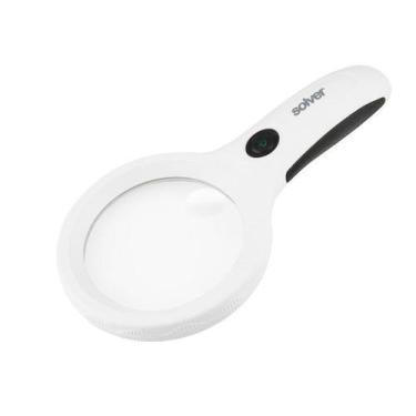 Imagem de Lupa de mão Solver SLP-195 LED UV
