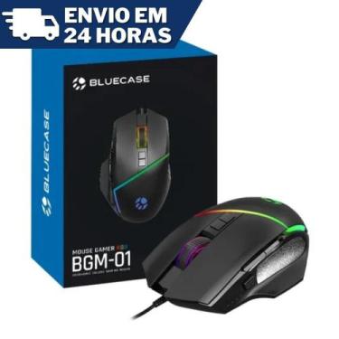 Imagem de Mouse Gamer Profissional 8 Botões Led - Bluecase