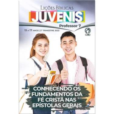 Imagem de Revista Lições Bíblica Juvenis Professor 3º Trimestre 2023 - CPAD