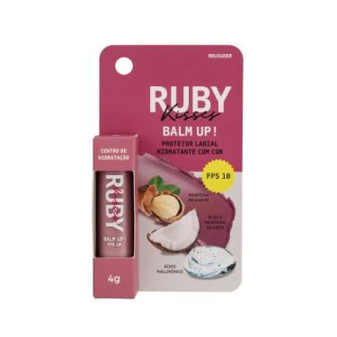 Imagem de Protetor Labial Balm Up FPS10 Dress Up Ruby Kisses