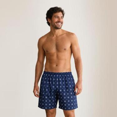 Imagem de Kit 3 Samba Canção Adulto Masculino Cueca Calção Largo Solto Macio Pij