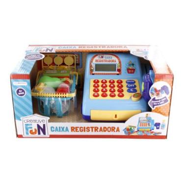 Imagem de Caixa Registradora Creative Fun Multikids Azul