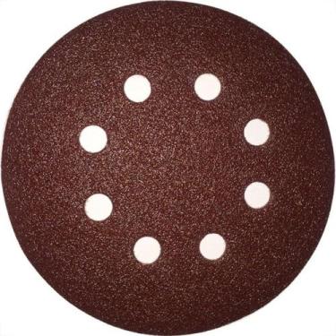 Imagem de Disco Lixa Pluma Ferro 125Mm A120 8022 - Kit C/10 - DISFLEX