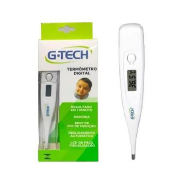 Imagem de Termômetro Clinico Digital Th1027 Gtech Medir Febre - acumed G tech