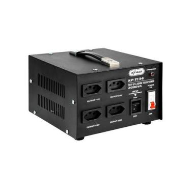 Imagem de Transformador 2000VA Bivolt 110V-220V Knup KP-TC34