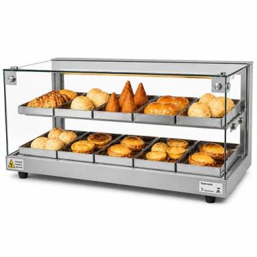 Imagem de BD10 - Estufa Beta para salgados de 10 bandejas Dupla Prata - 220V - O