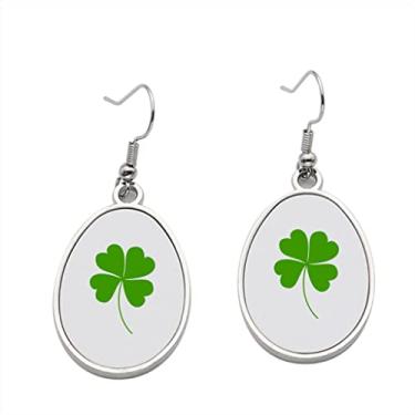 Imagem de Brinco de quatro folhas – Brincos pendurados para meninas – Presente de festa de aniversário dos namorados