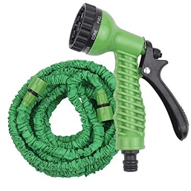 Imagem de fengny 75FT / 22M Mangueira de jardim expansível 3 vezes à prova de vazamentos Tubo de irrigação telescópico de alta pressão Mangueira de água flexível mágica com bico de spray de 7 funções para lavag