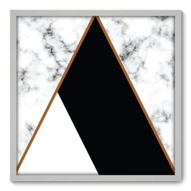 Imagem de Quadro Decorativo - Mármore - 70cm x 70cm - 172qnadb