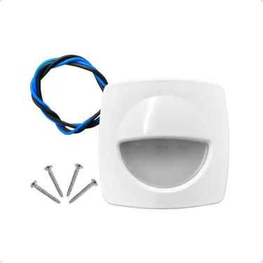 Imagem de Luz Cortesia Led Branco/Azul 12v Barcos Traillers Motorhome