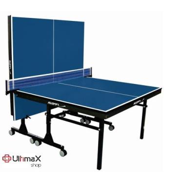 Mesa de Ping Pong/Tênis de Mesa Klopf Mdf - 18 mm - Azul - Único :  : Esporte