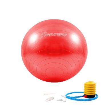 Bola de Pilates 75cm Com Bomba de Ar - Yangfit