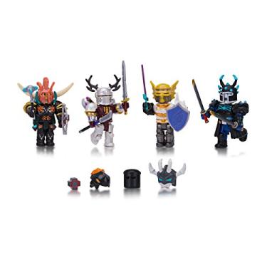 Imagem de Roblox Action Collection - Days of Knight Four Figure Pack [Includes Exclusive Virtual Item]