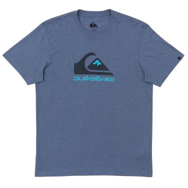 Imagem de Camiseta Plus Size Quiksilver Full Logo Azul Mescla