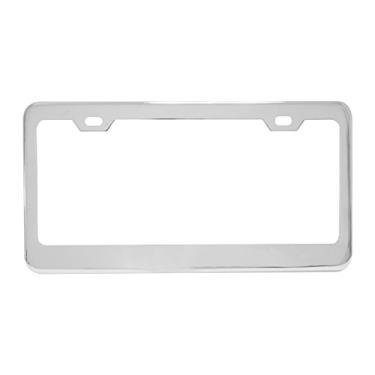 Imagem de GG Grand General Moldura superior para placa de licença 60454 (grau #304 de aço inoxidável 2 furos)